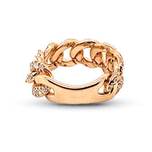 Load image into Gallery viewer, Rose Gold flexible Groumette Ring
