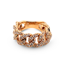 Load image into Gallery viewer, Rose Gold flexible Groumette Ring
