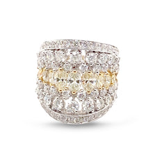 Load image into Gallery viewer, Yellow Diamond Marquise Ring
