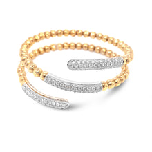 Load image into Gallery viewer, Spiral Diamond Bracelet
