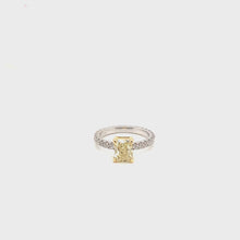 Load and play video in Gallery viewer, Yellow Diamond Promise Ring

