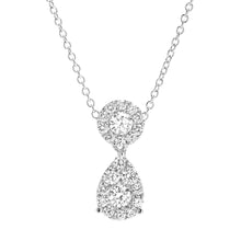 Load image into Gallery viewer, Everyday Diamond Pendant in White Gold
