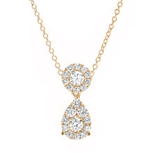 Load image into Gallery viewer, Everyday Diamond Pendant in Rose Gold
