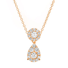 Load image into Gallery viewer, Everyday Diamond Pendant in Rose Gold
