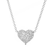 Load image into Gallery viewer, Heart Diamond Pendant
