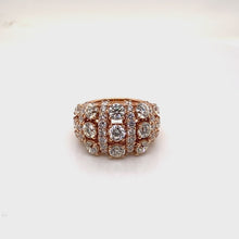 Load and play video in Gallery viewer, Rose Gold Diamond Ring
